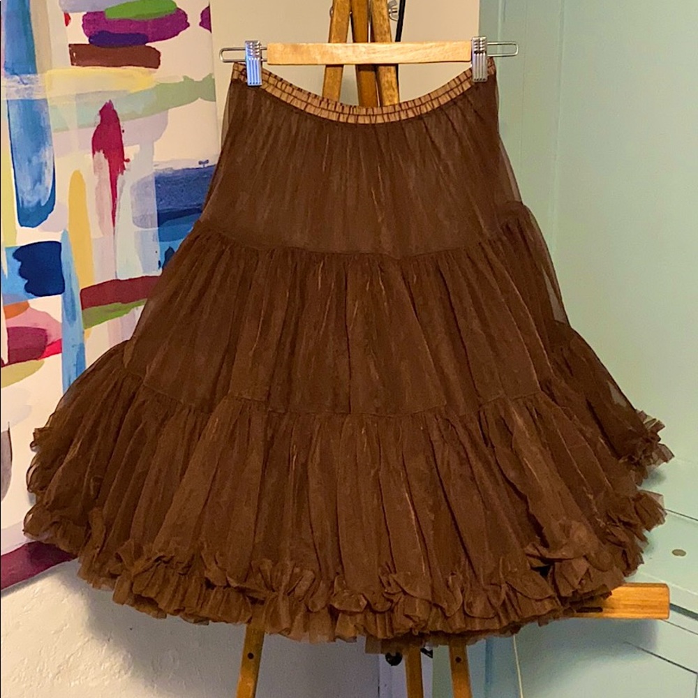 Tulle crinoline petticoat